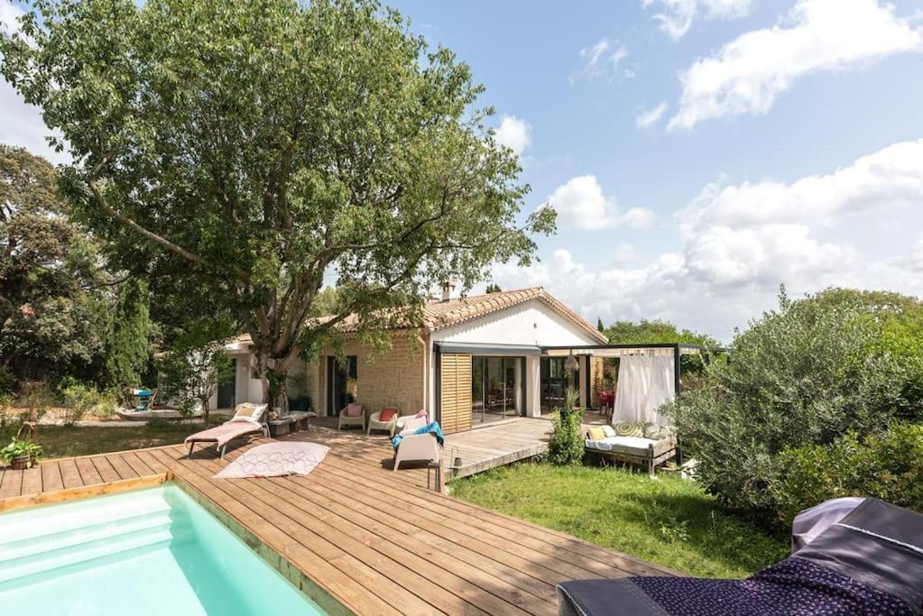 La Coursive : Belle Maison De Standing Avec Piscine Villa Montpellier Exterior photo